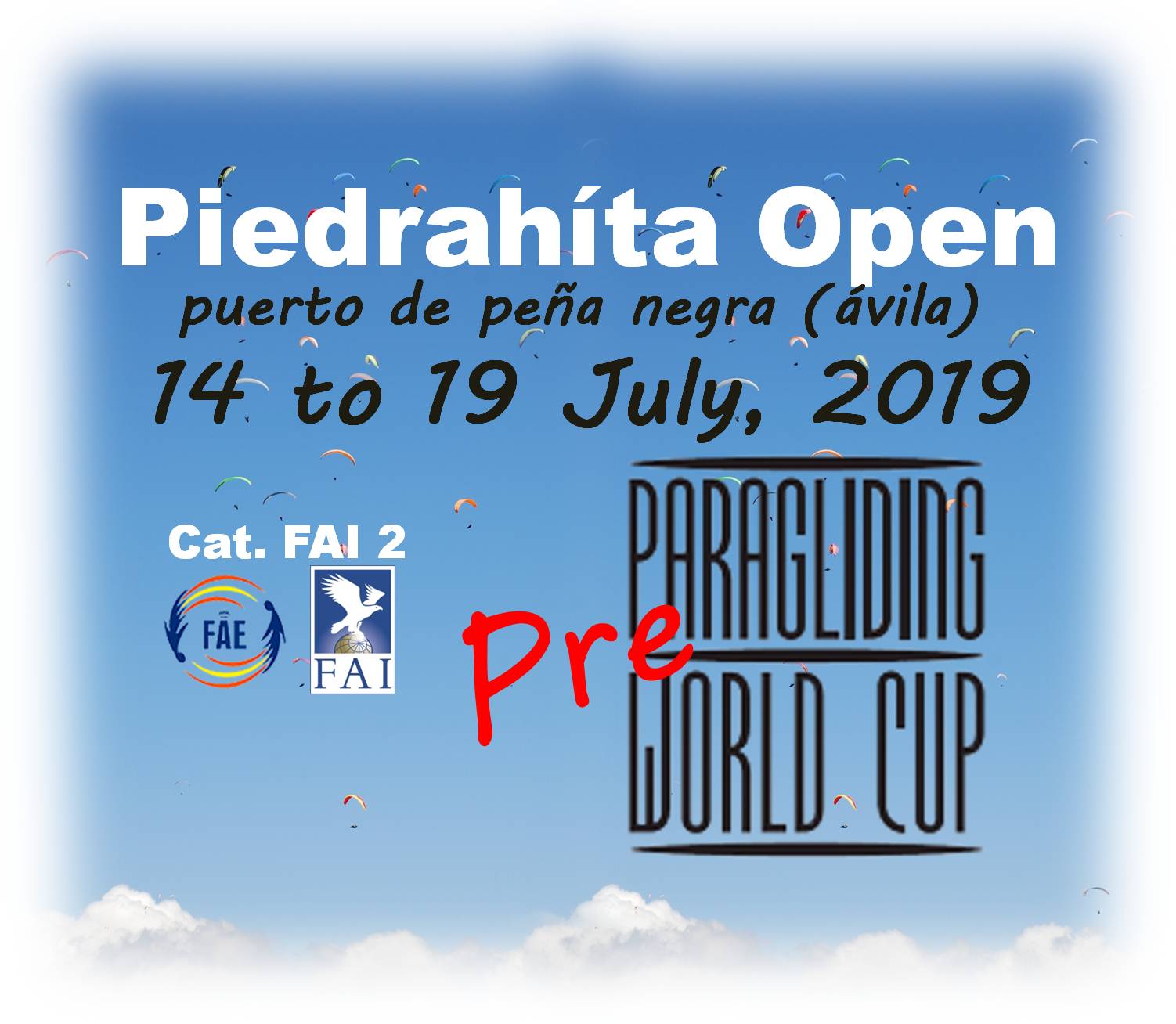 PIEDRAHITA Open – Pre-PWC – FAI 2 – 2019- 🇪🇸 🇬🇧